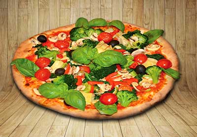 Speisekarte - Pizza Vegetarisch